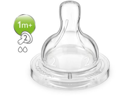 philip avent teats size