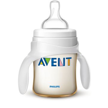 SCF660/19 Avent 经典系列 PES 婴儿奶瓶 带把手