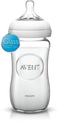 philips avent natural glass bottle