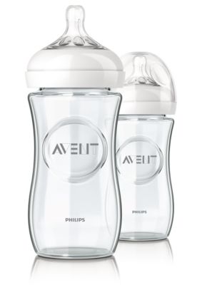 philips avent anti colic glass bottles