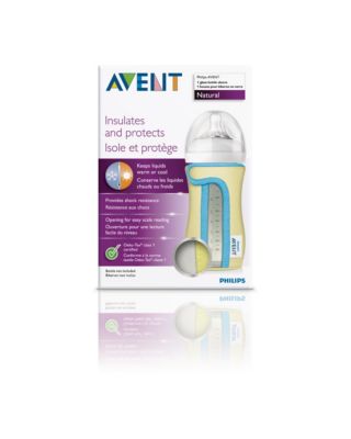 avent glass bottle sleeve