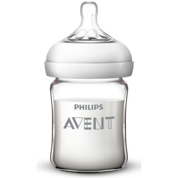 SCF678/17 Avent 宽口径自然顺畅玻璃婴儿奶瓶