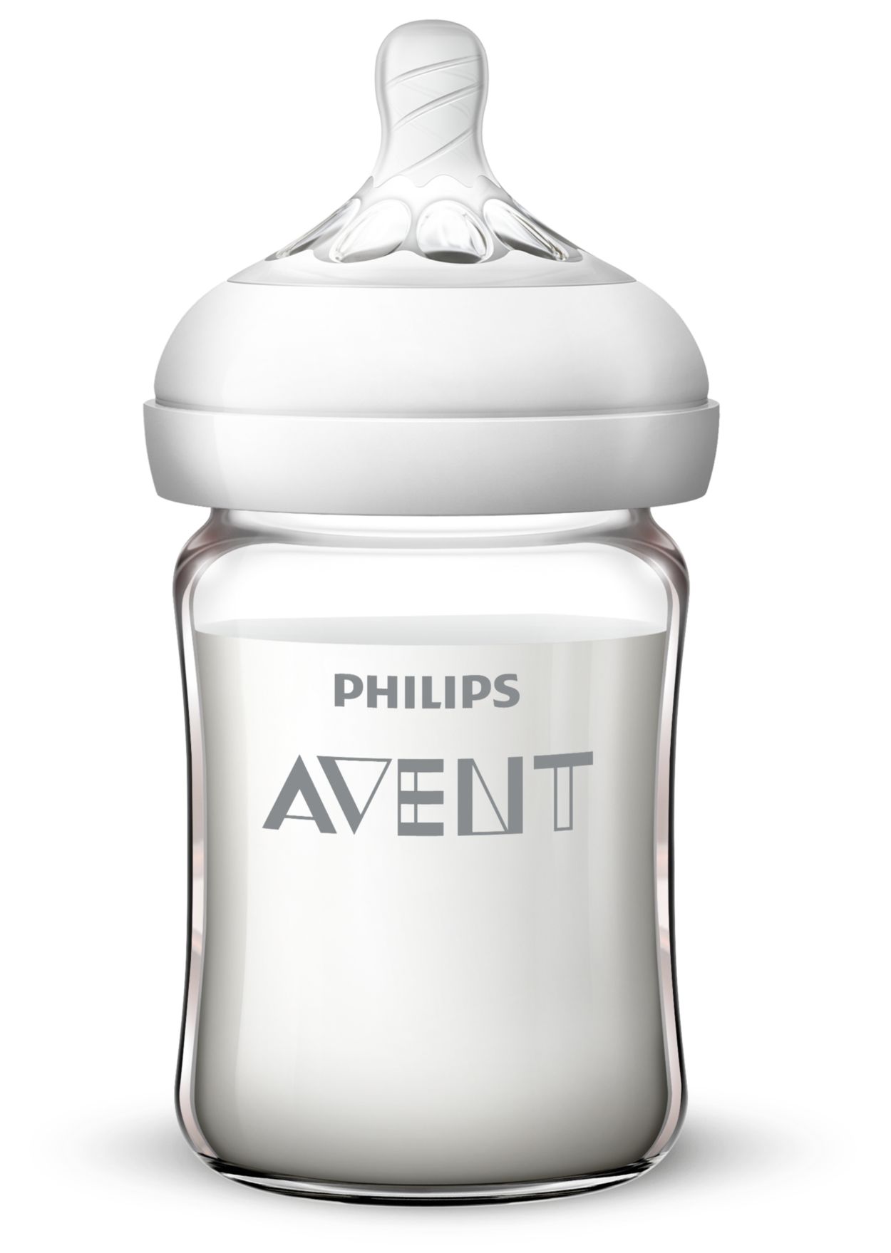 自然顺畅玻璃婴儿奶瓶 scf678/33 | avent -飞利浦