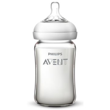 SCF679/17 Avent 宽口径自然顺畅玻璃婴儿奶瓶