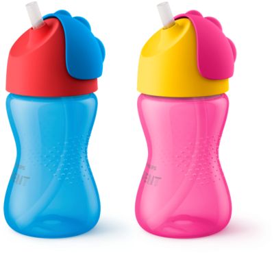 philips avent straw bottle