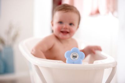 philips avent bath and room flower thermometer