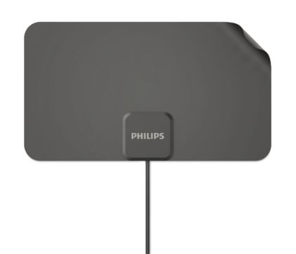 Antena de TV digital, interior passiva, design fino
