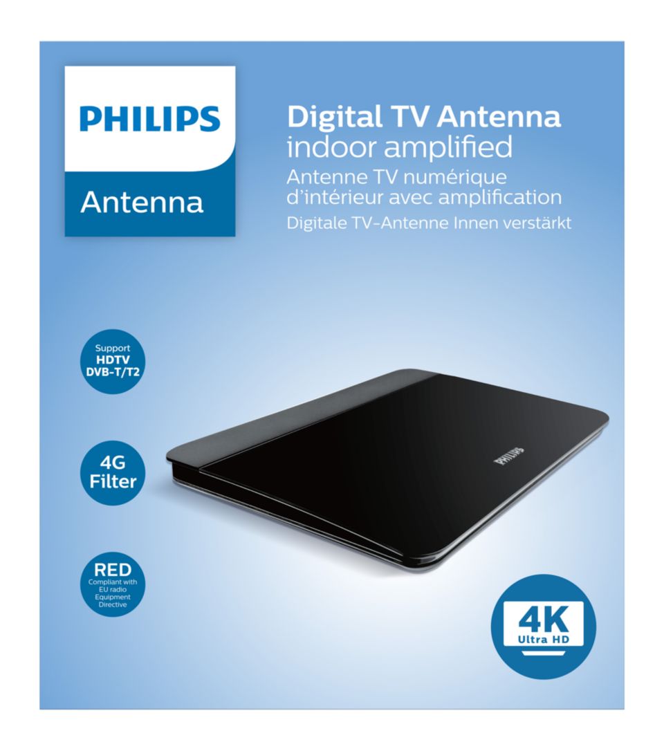 DSBA1 Ultra thin HDTV Antenna with Signal Booster Connectivity Review -  YouTube