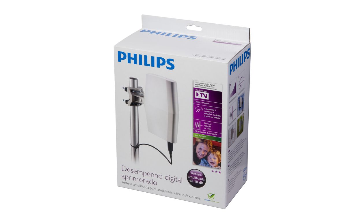 Antena phillips em promoção | Comprar no Extra