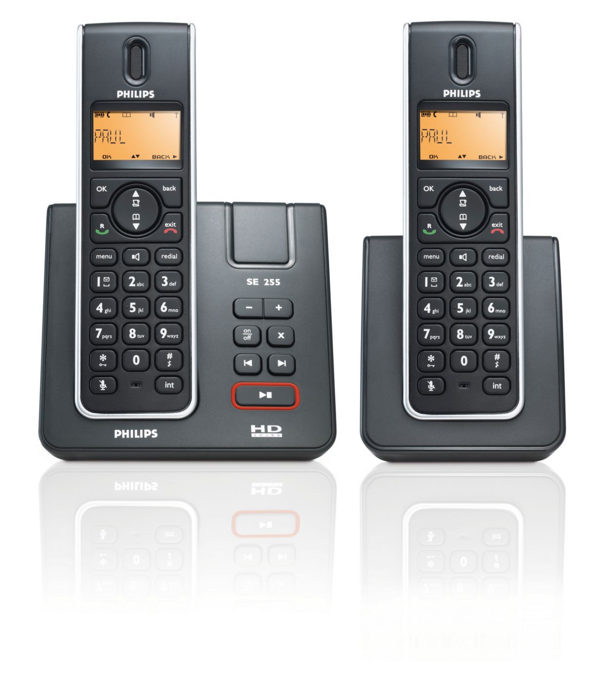 Téléphone fixe sans fil avec répondeur SE7652B/38