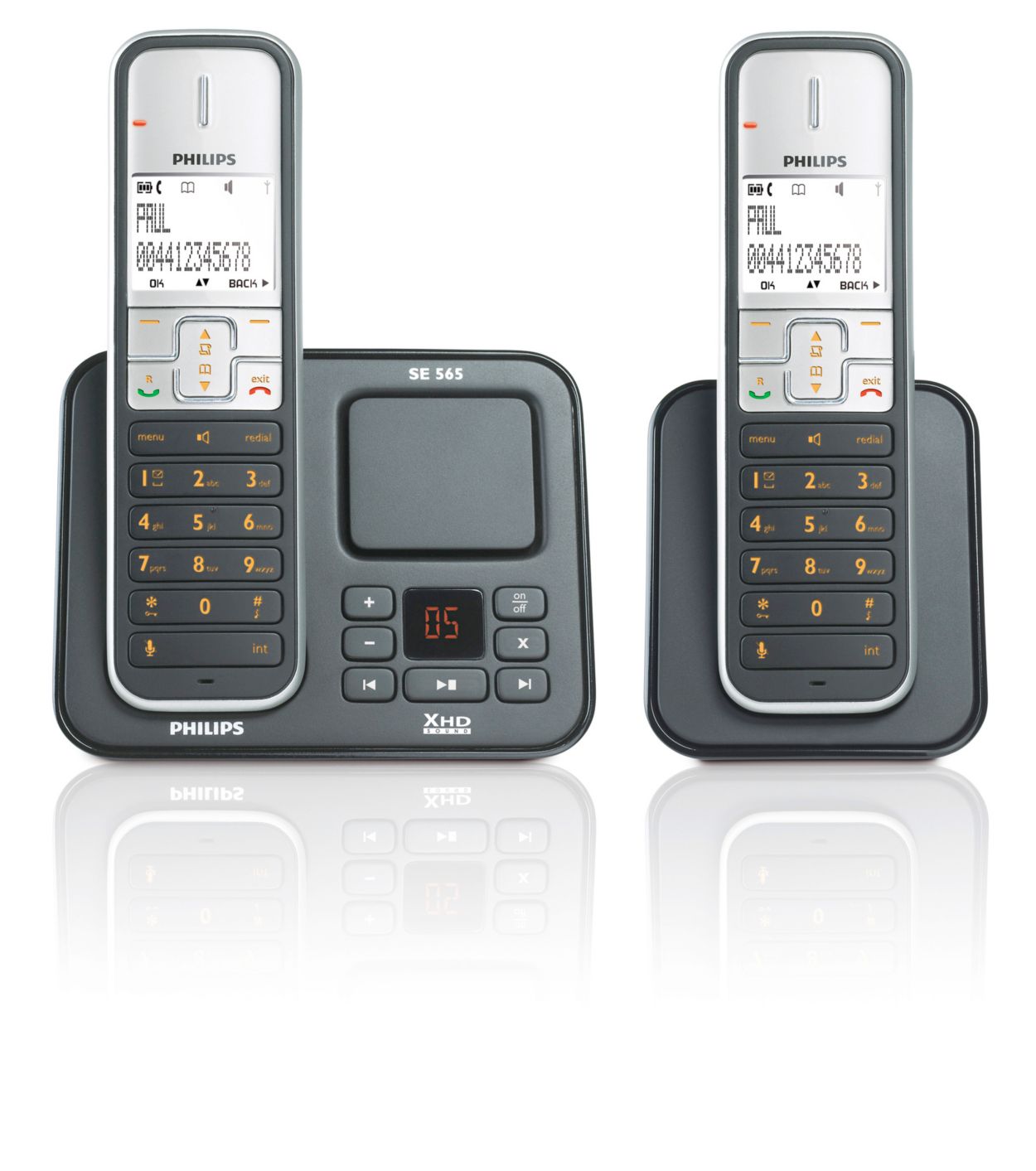 Draadloze telefoon met antwoordapparaat D6352W/05