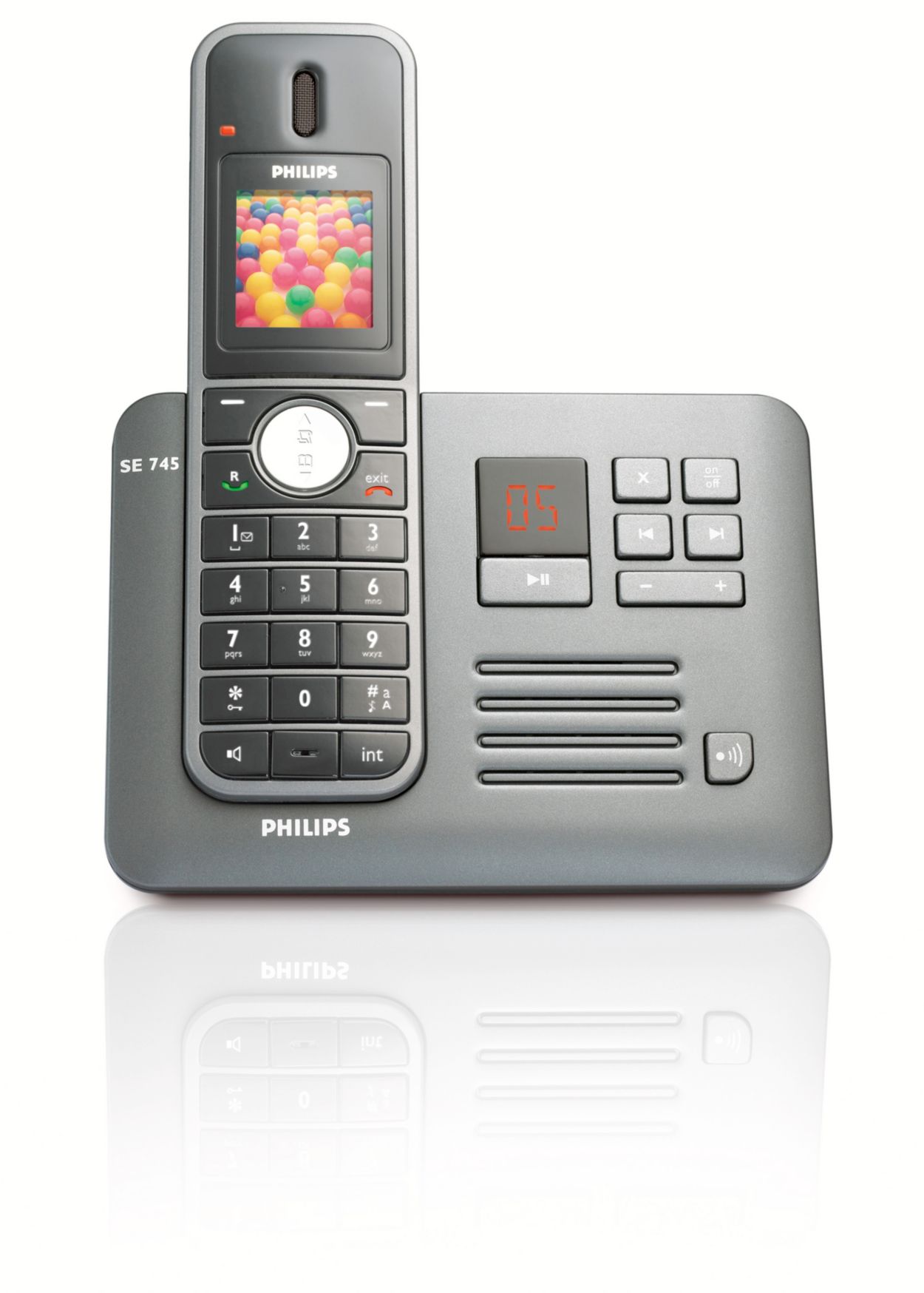 Philips Cordless phone answer machine SE7451B