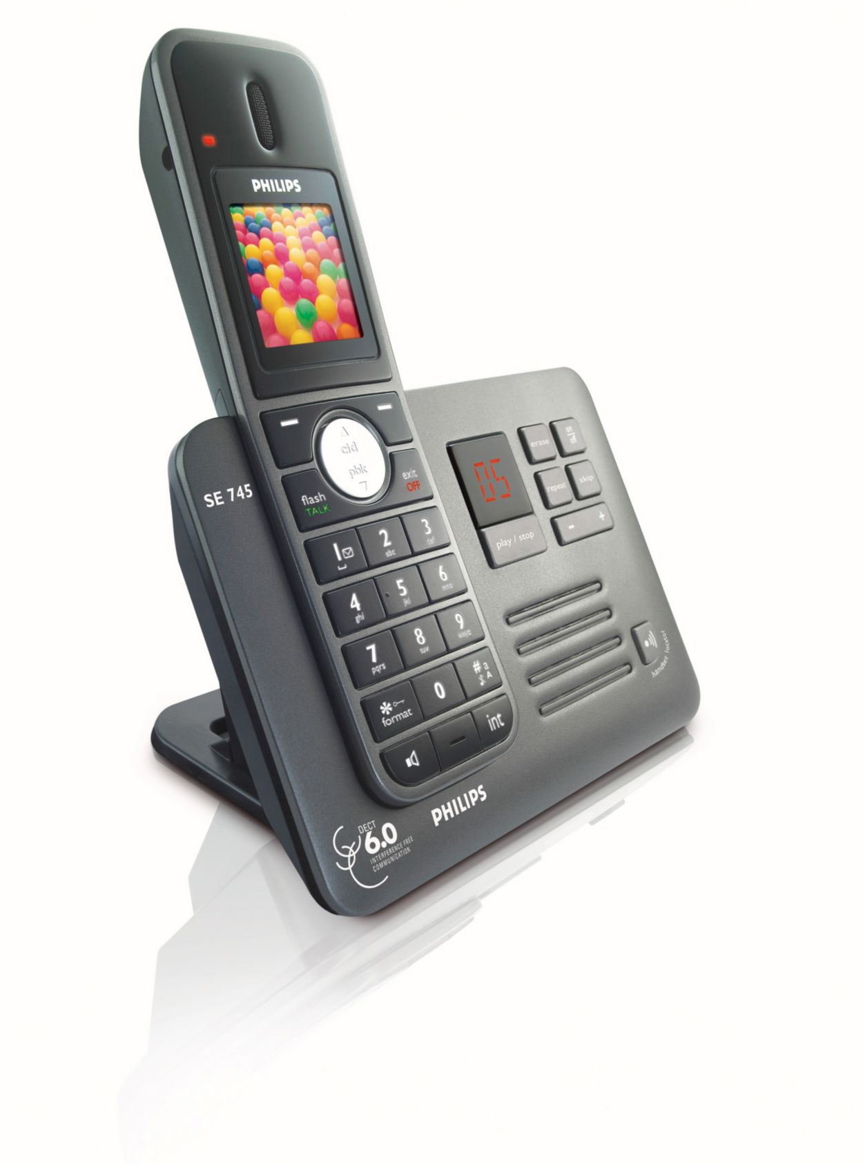 Cordless phone answer machine SE7451B/37 Philips