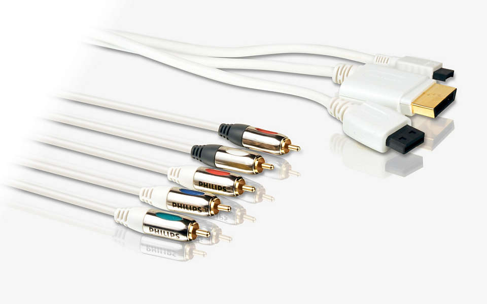 Philips USA Composite Video Cable With Gold Tips 6