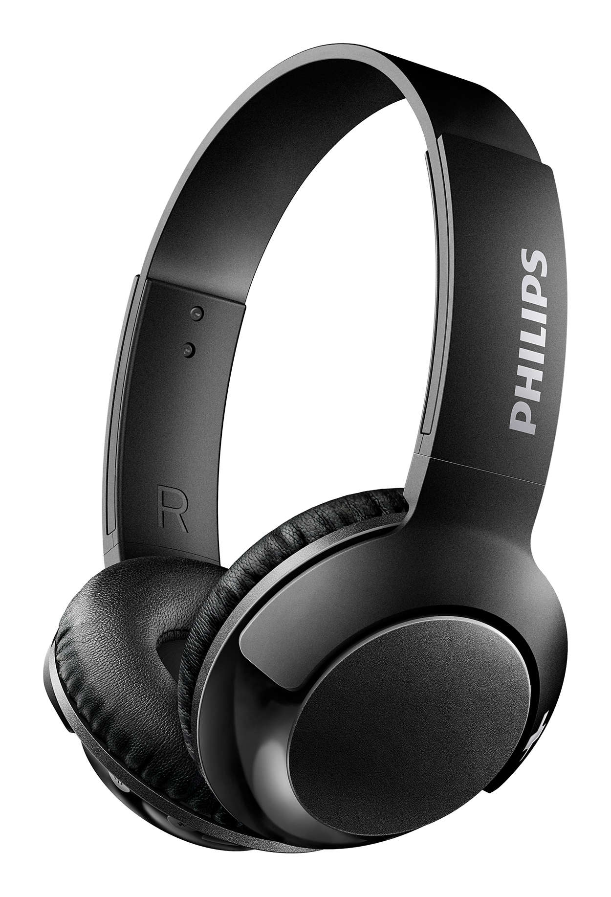 Orderly pamper block BASS+ Wireless On Ear Headphone with mic SHB3075BK/27 | Philips