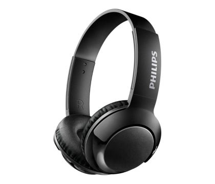 Bass Wireless On Ear Headphone With Mic Shb3075bk 27 Philips