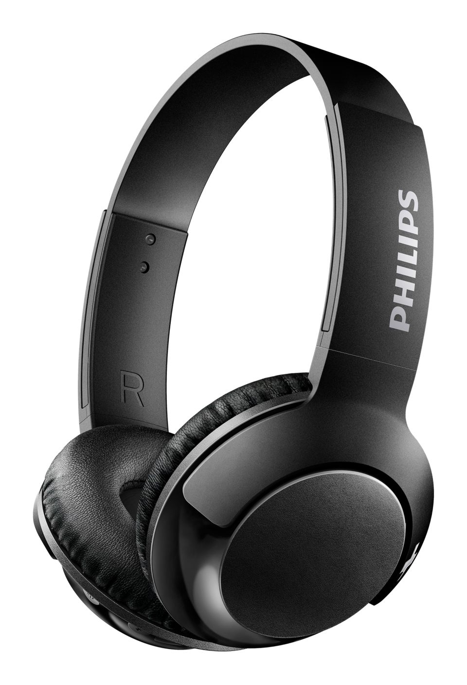 Valkuilen Stoffig Supplement BASS+ Wireless On Ear Headphone with mic SHB3075BK/27 | Philips