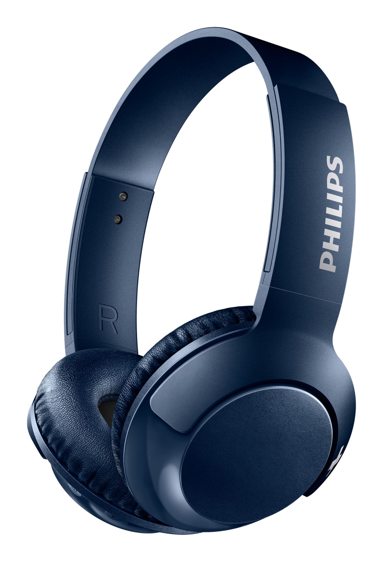 BASS Wireless On Ear Headphone with mic SHB3075BL 27 Philips