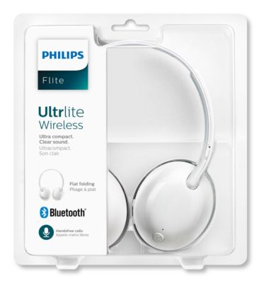 philips slim fold bluetooth headphones