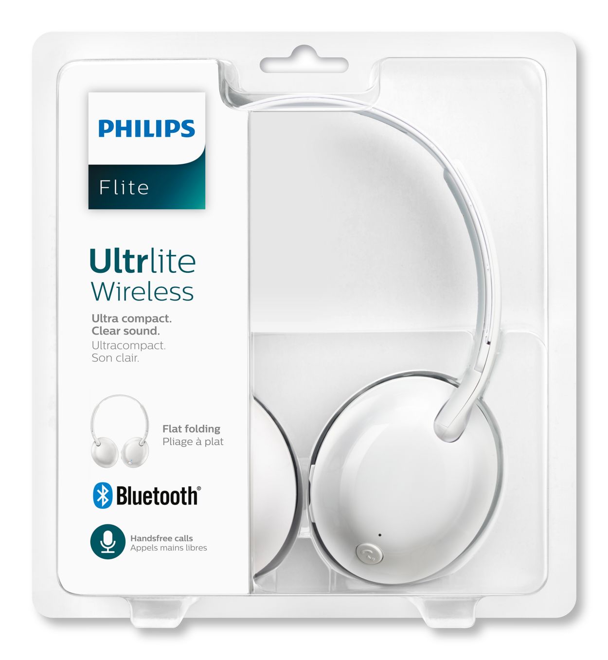 Flite Wireless Bluetooth headphones SHB4405WT 27 Philips