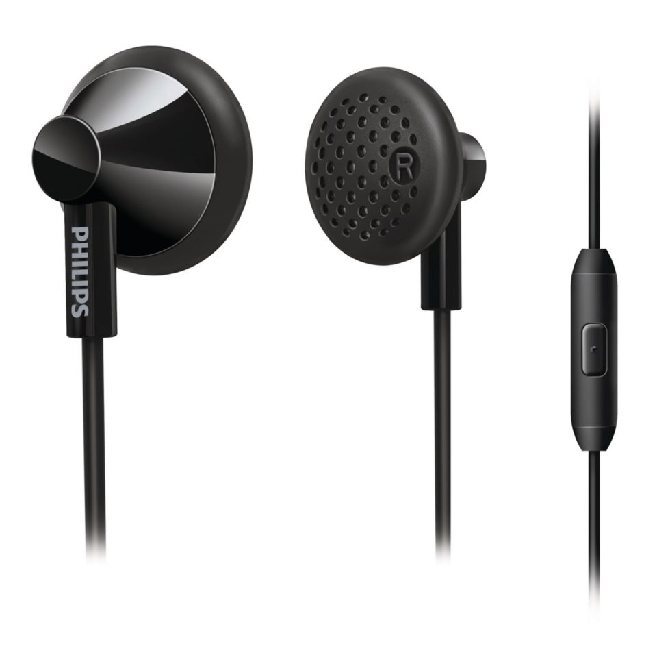 Auriculares con cable PHILIPS con micrófono, ergonómicos y cómodos