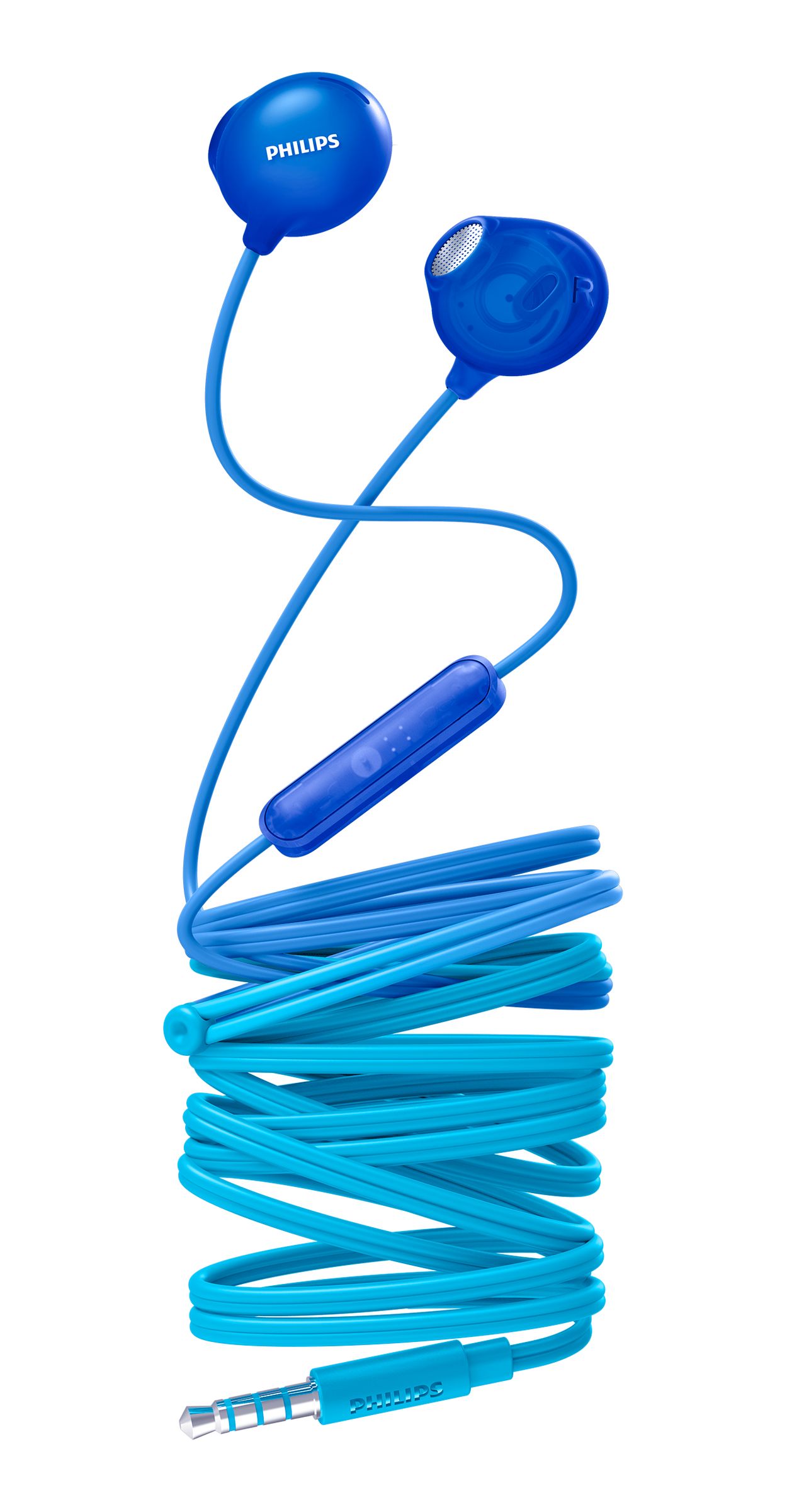 Earbud headphones with mic SHE2305BL 00 Philips