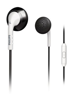 philips in ear headphones with mic