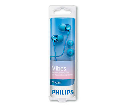 Philips SHE3700LB In-ear Headphones SHE3700 Light Blue 