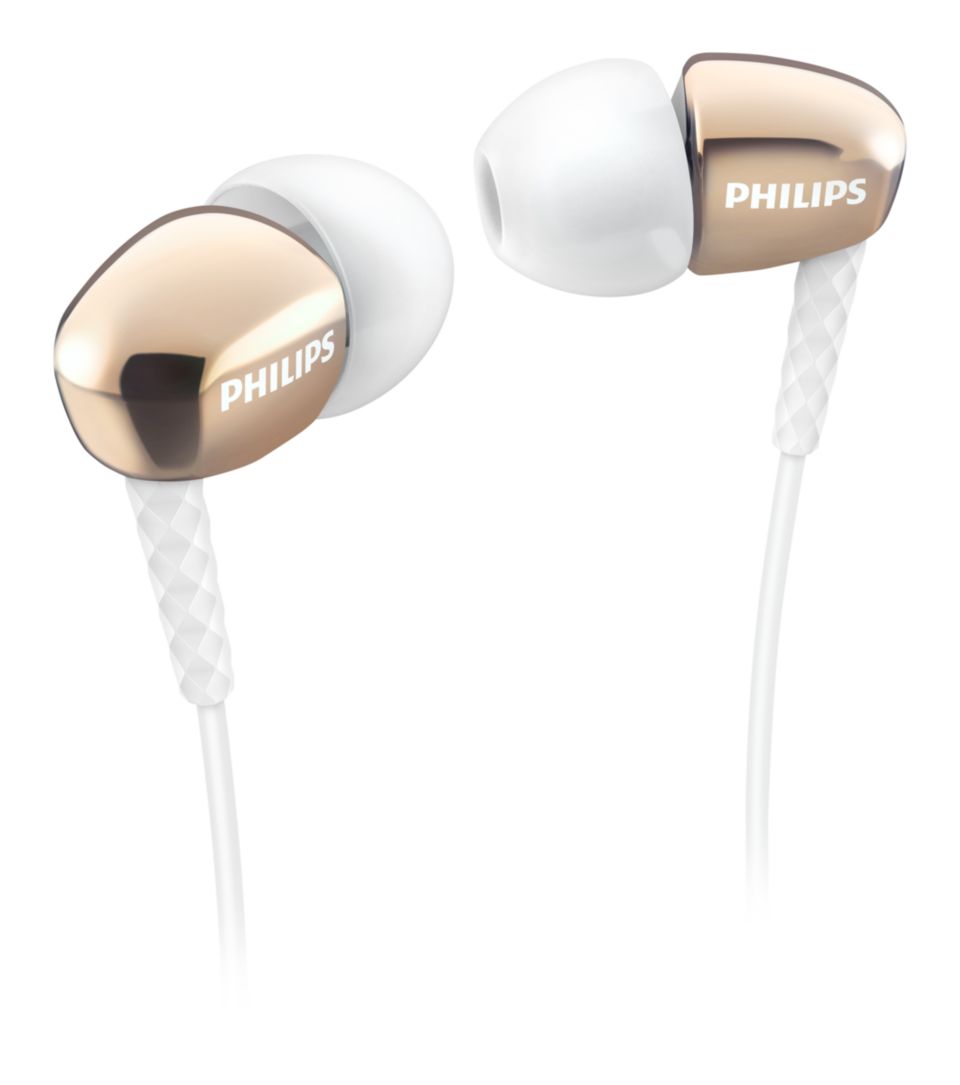 Наушники-вкладыши SHE3900GD/51 | Philips