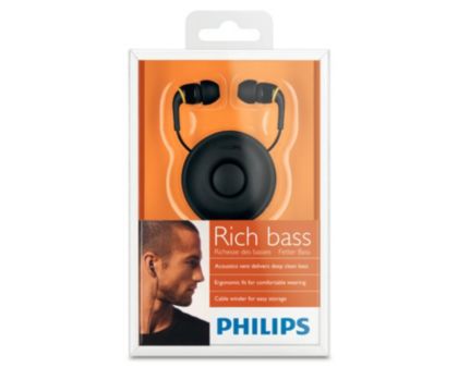 Philips rich best sale bass headphones