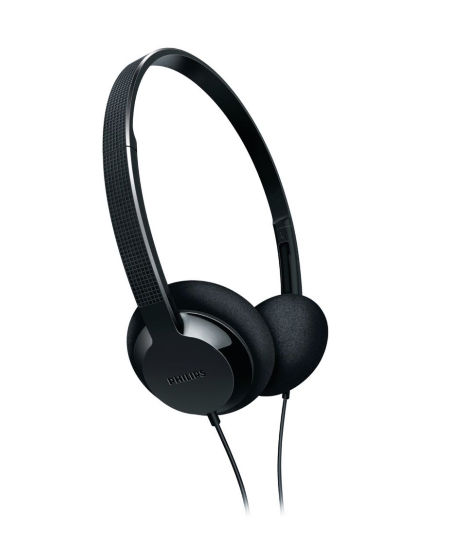 Lightweight comfort, powerful sound