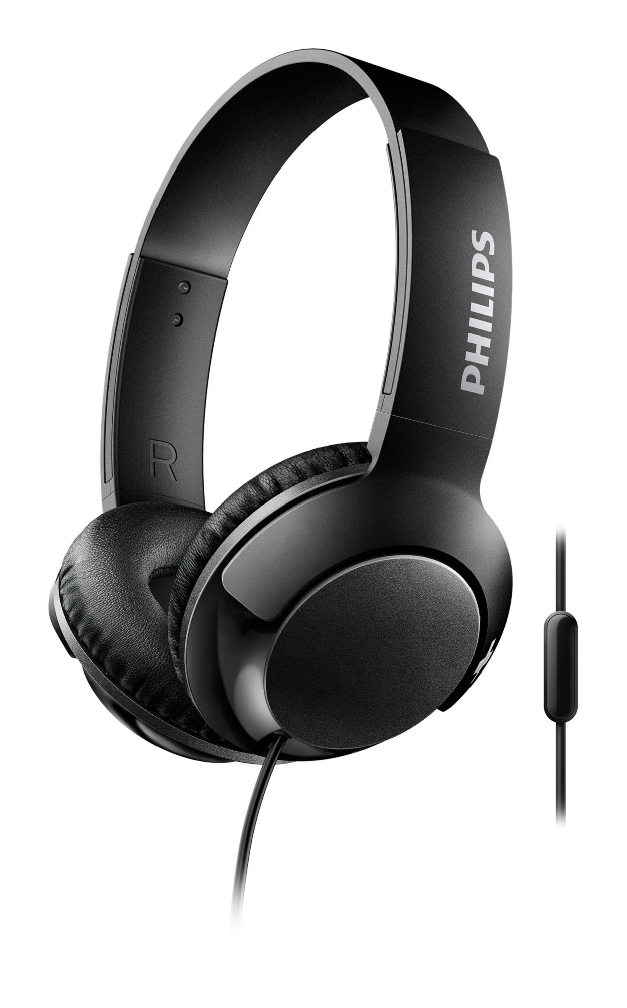 BASS+ Headphones with mic SHL3075BK/27 | Philips