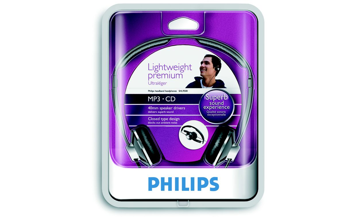 Headband headphones SHL9500 00 Philips