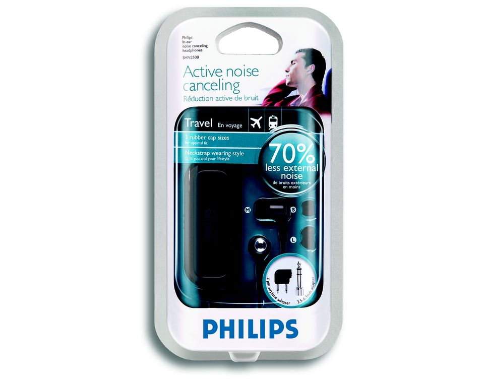 Noise cancelling in-ear headphones SHN2500/00 | Philips