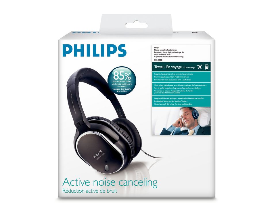 Noise canceling headband headphones SHN9500 00 Philips