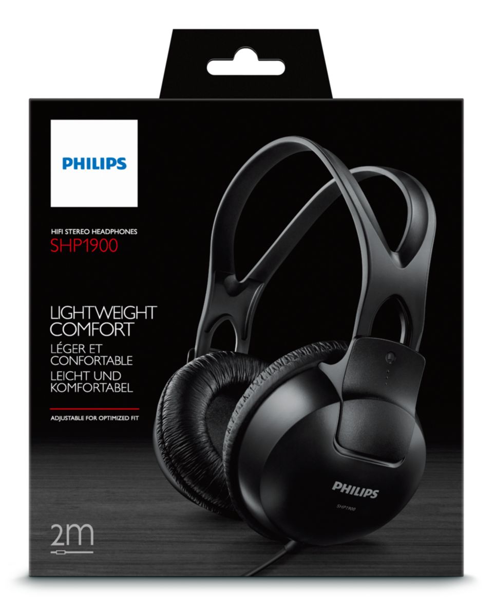 AURICULAR PHILIPS SHP1900 2MTS CABLE