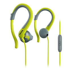 ActionFit Sports headphones with mic