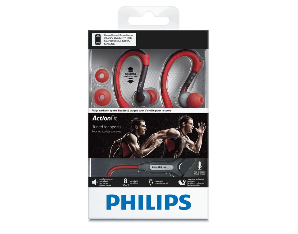 Philips earhook online headphones