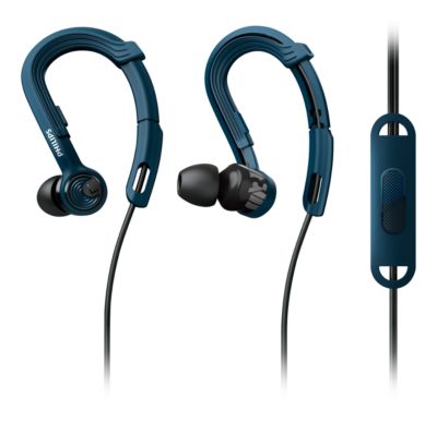 ActionFit Sportkopfhörer mit Mikrofon SHQ3405BL/00 | Philips