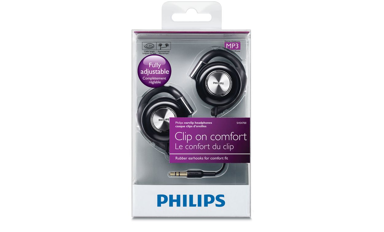 Ear clip headphones SHS4700 98 Philips