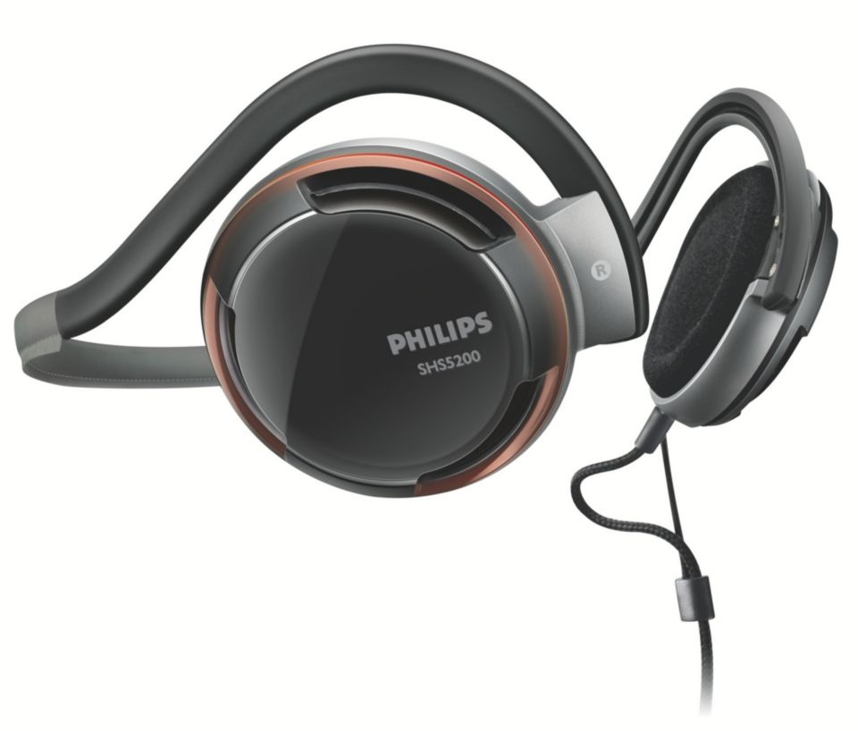 Auriculares con banda para el cuello SHS5200 00 Philips