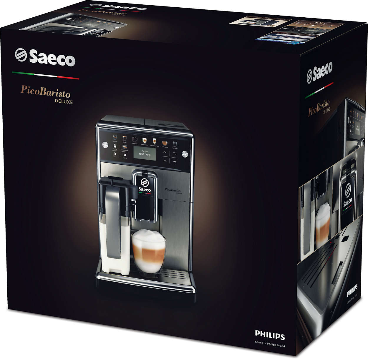 Saeco PicoBaristo Deluxe automatikus kávégép | Philips Saeco PicoBaristo Deluxe automatikus kávégép | Philips