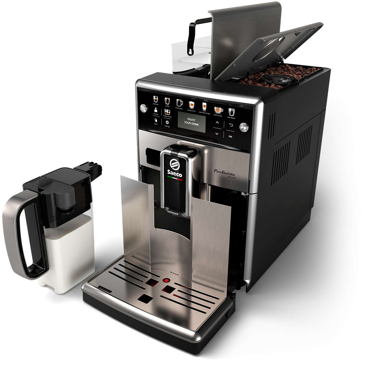 Saeco PicoBaristo Deluxe automatikus kávégép | Philips Saeco PicoBaristo Deluxe automatikus kávégép | Philips