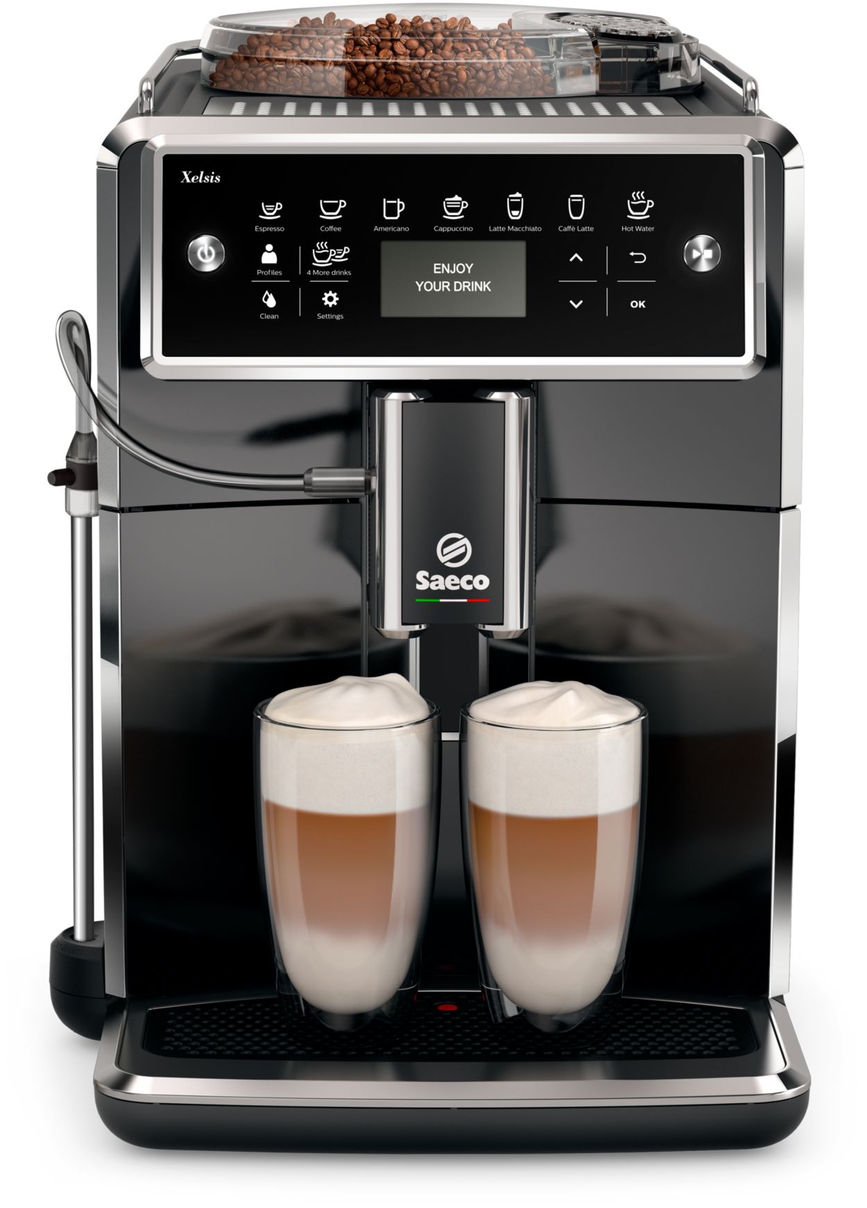 Xelsis Machine Expresso à Café Grains Avec Broyeur Sm748000 Saeco 