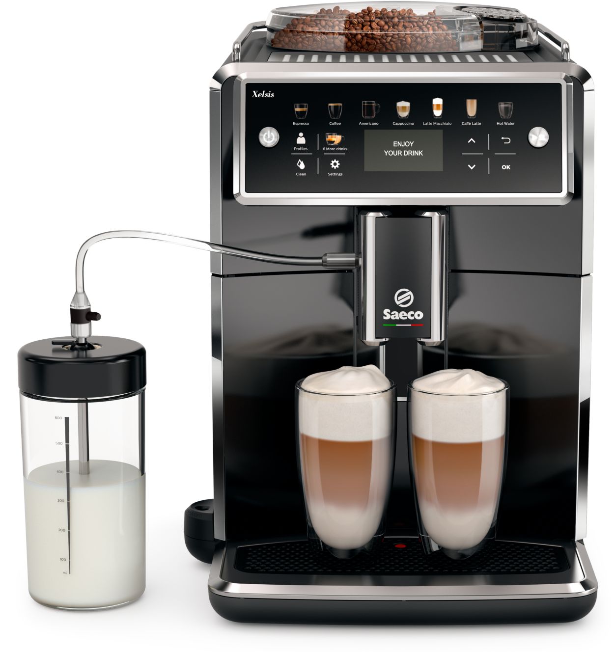 Xelsis Cafetera espresso súper automática SM7580/00 Saeco