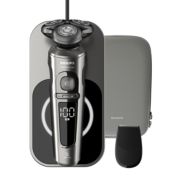Shaver S9000 Prestige M&aacute;quina barbear el&eacute;trica a h&uacute;mido e seco, s&eacute;rie 9000