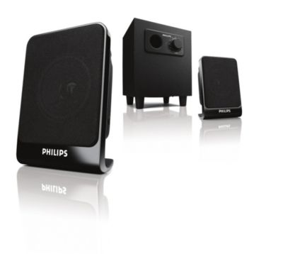 philips speaker system 2.1