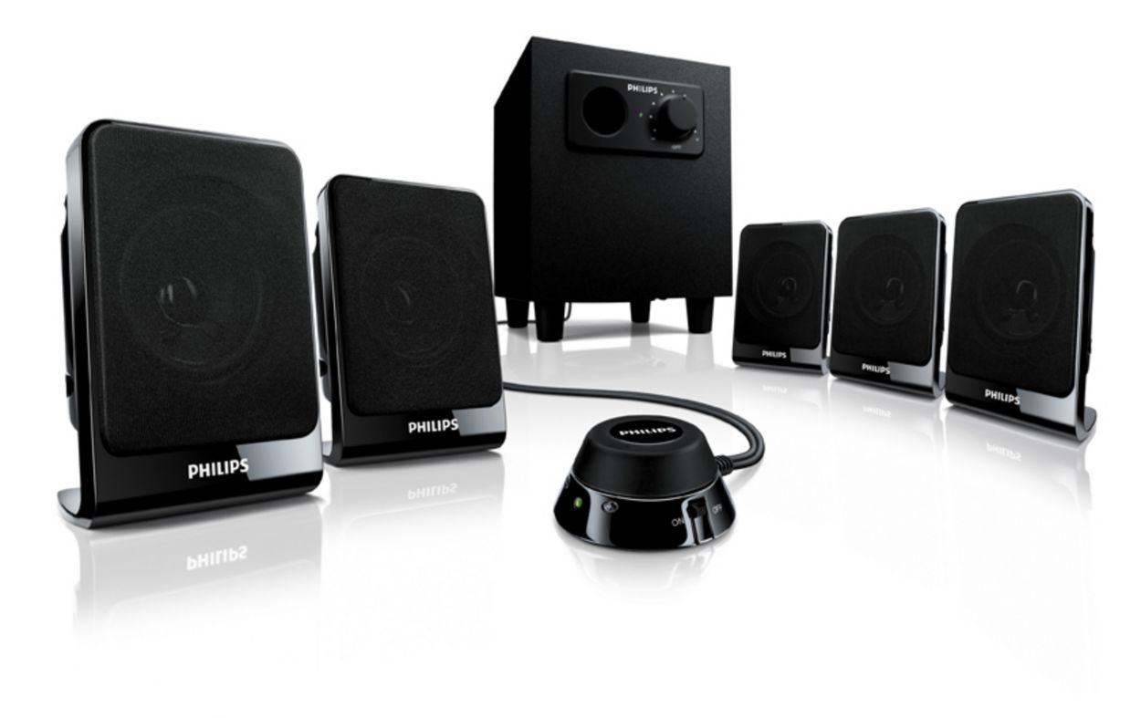 Multimedia Speaker 5.1 SPA2602/10 Philips