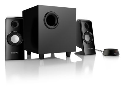 philips 2.1 speaker system