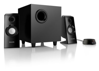 philips 2.1 speakers mms2580b